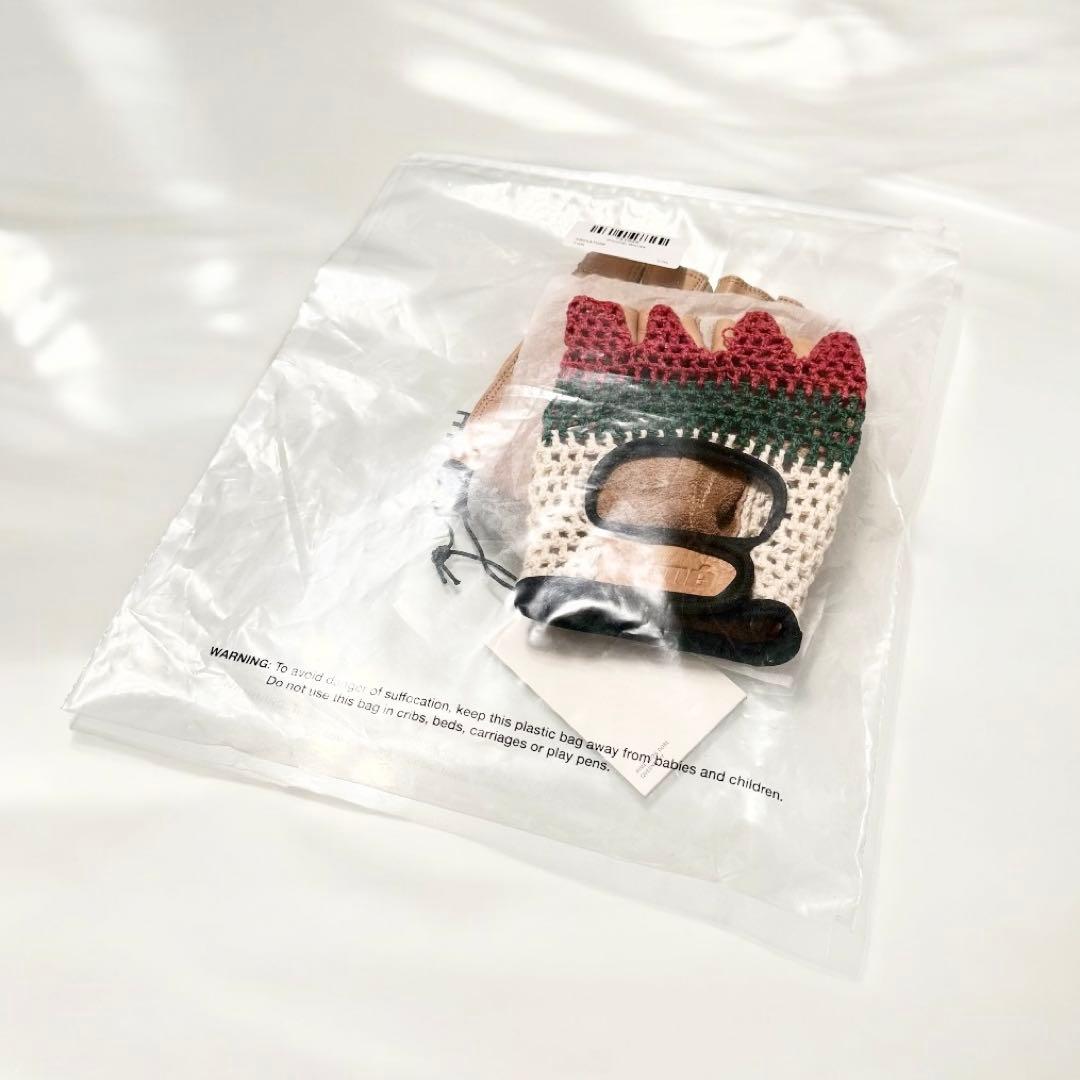 国内未展開】 エメレオンドレ フィンガーレス グローブ タン L/XL