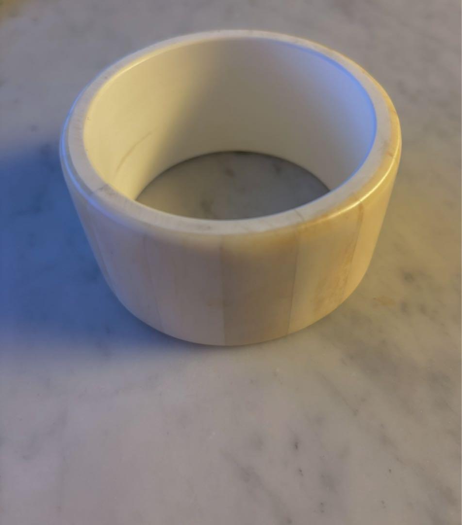 最終値下 8UEDE PATCH BONE CUFF / FLAT SHAPE