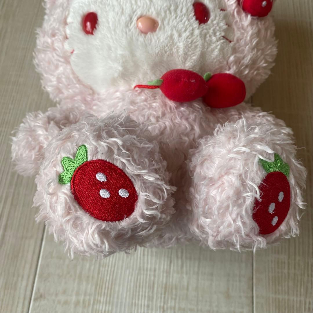 激レア‼️希少‼️入手困難】ハローキティ 2009 ぬいぐるみ♡いちご♡くま