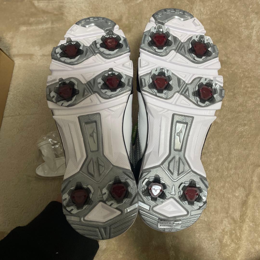 Mizuno ゴルフシューズ ネクスライト 003 ボア ホワイト　24.0cm