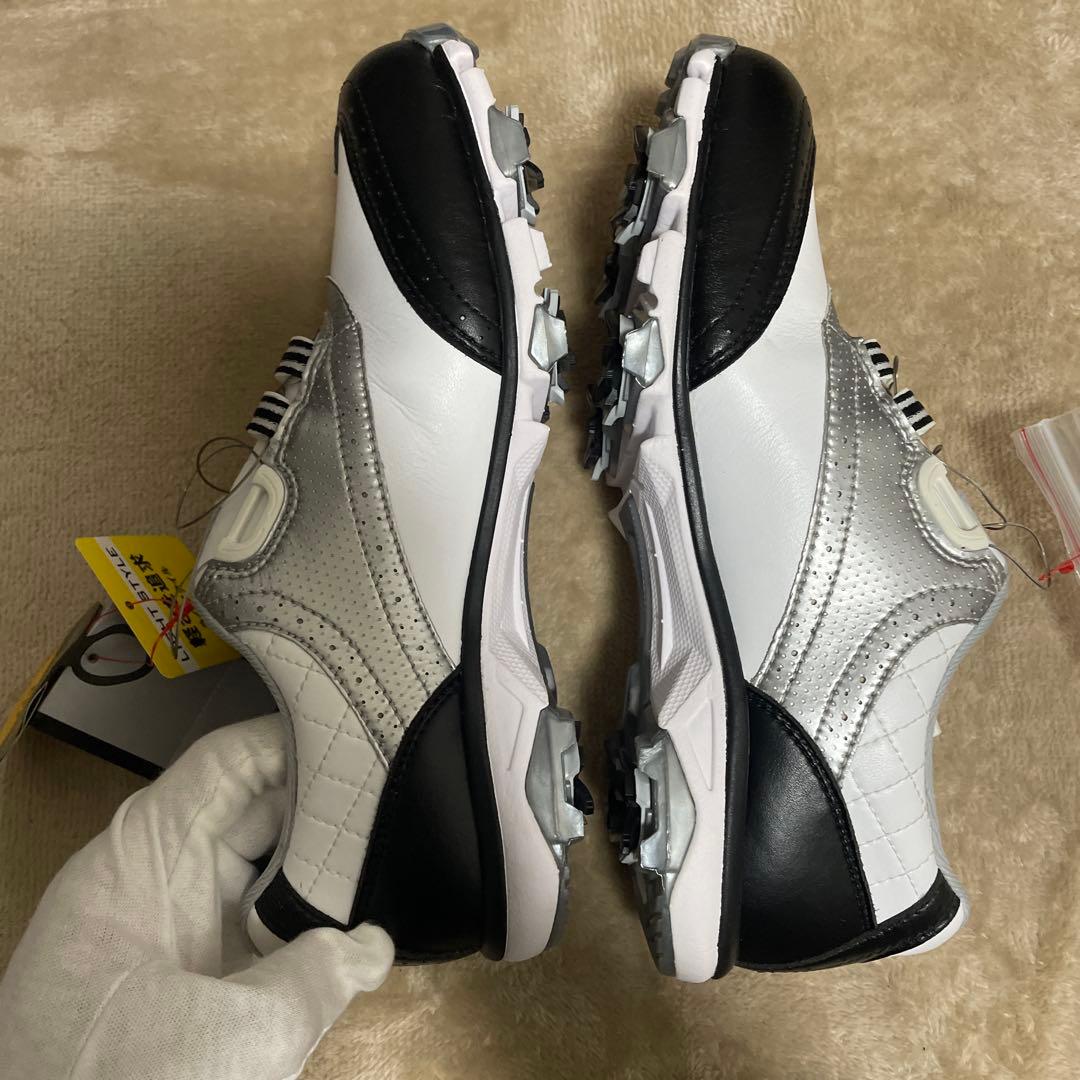 Mizuno ゴルフシューズ ネクスライト 003 ボア ホワイト　24.0cm