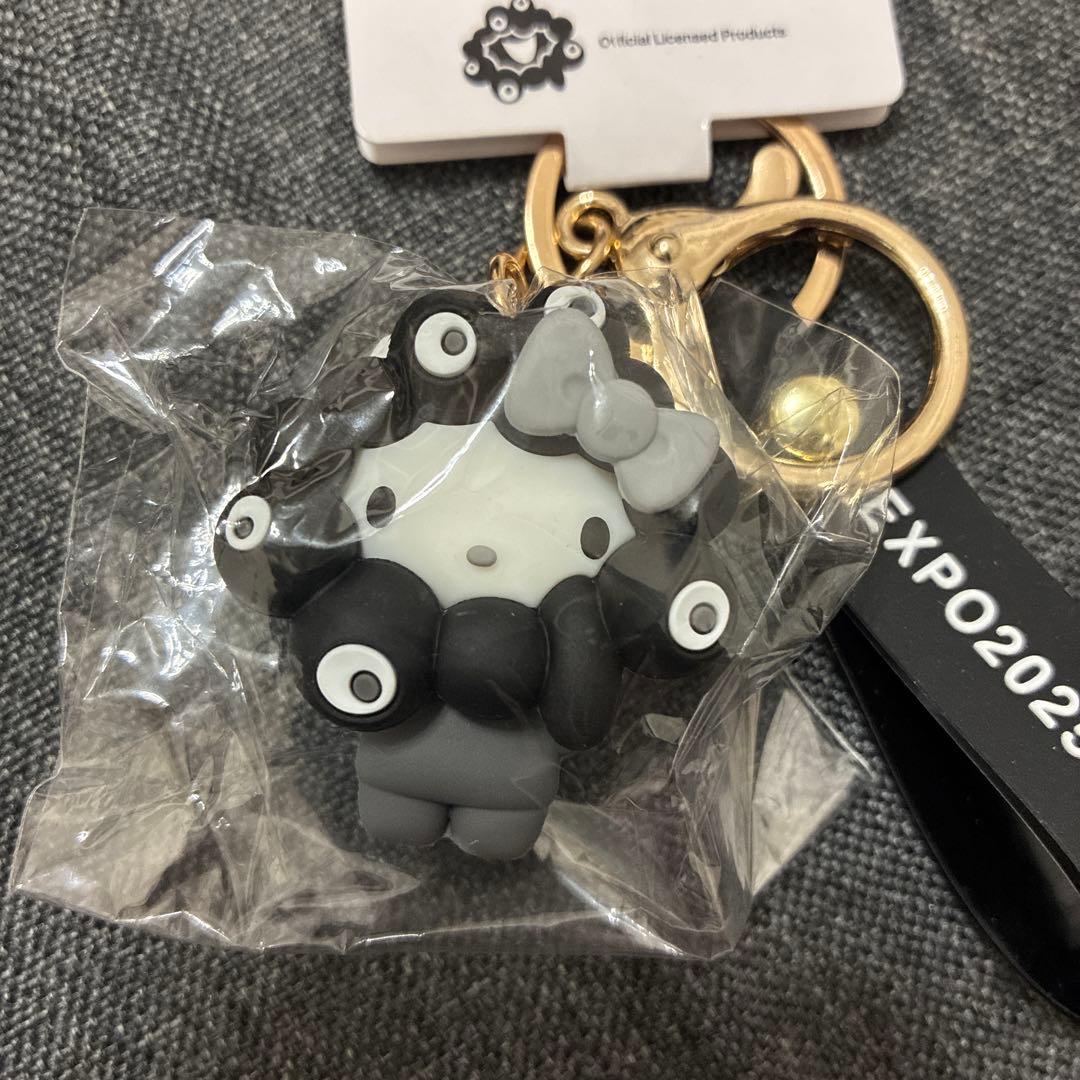 おしりマグネット&黒ミャクミャク　サンリオ　キティ　立体マスコットストラップ 楽天市場】【公式】ミャクミャク×ハローキティ キーホルダー サンリオ