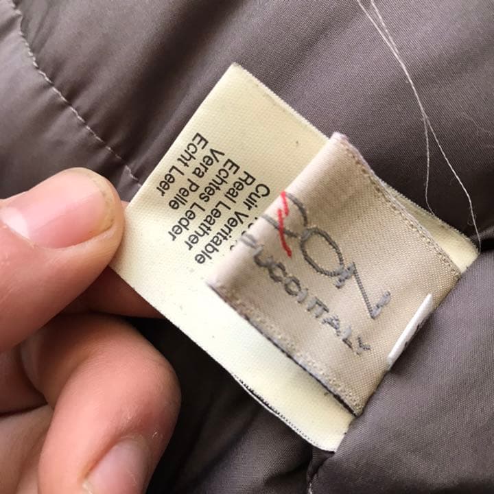 《Rucon by ANNA PUCCI》ムートンコート 44サイズ イタリア製