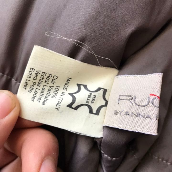 《Rucon by ANNA PUCCI》ムートンコート 44サイズ イタリア製