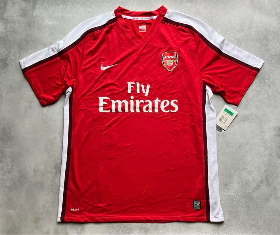 レア　08-09 アーセナル　ナイキ　ホームユニフォーム　正規品　新品タグ付き NIKE アーセナル 08/09 ユニホーム アウェイ 半袖 ジュニア 287551 716