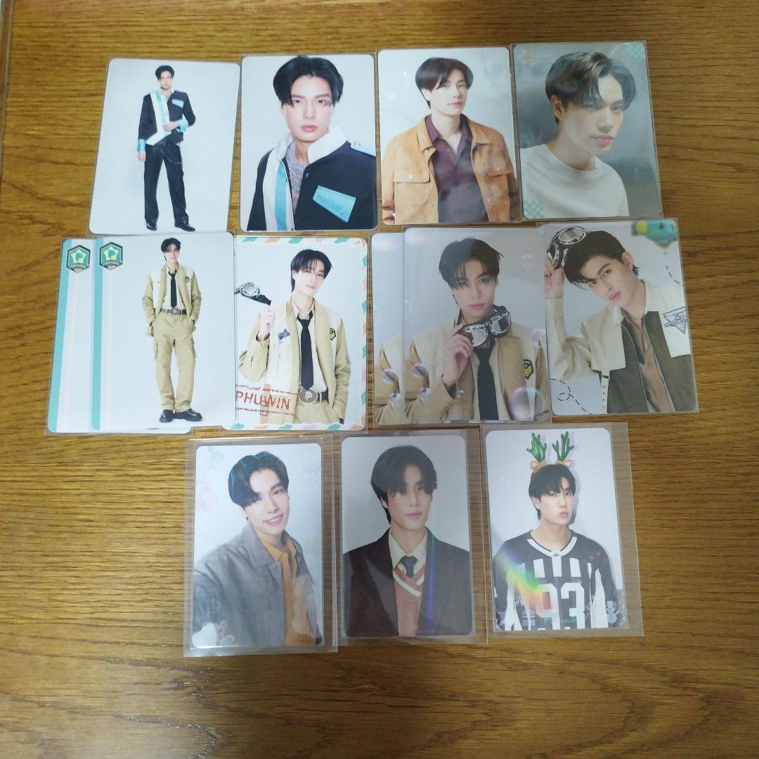 pondphuwin phuwin まとめ売り カード セット gmm 13枚 Pondphuwin Rendezvous Fancon Photocards (pond Naravit, Phuwin