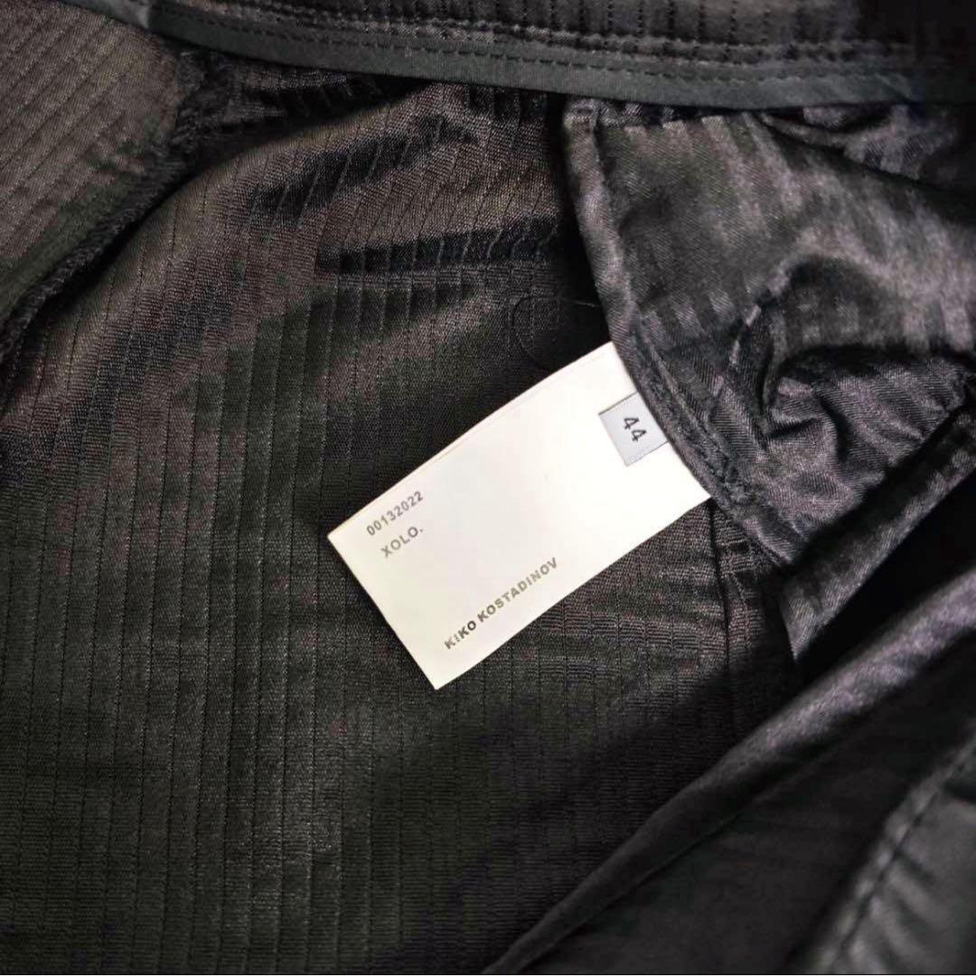 Kiko kostadinov ビジュー付き黒ワイドパンツ トラウザー 44 - メルカリ