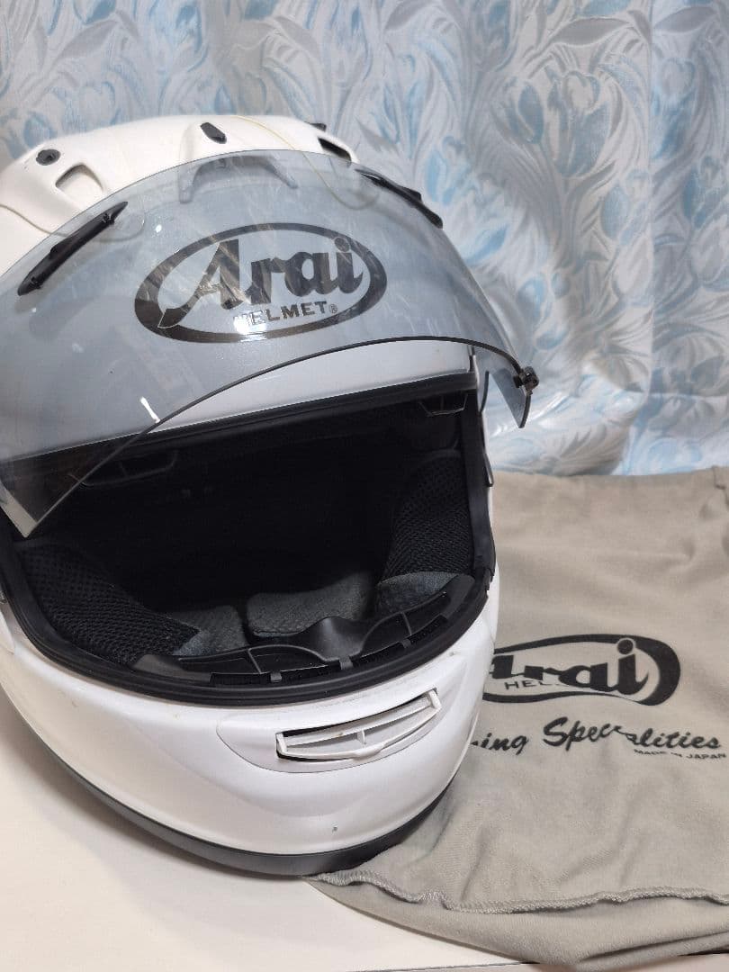 Arai RX-7RV フルフェイスヘルメット ホワイト　サイズ57.58㎝ Webike | Arai アライ RX-7X [アールエックス セブンエックス 白