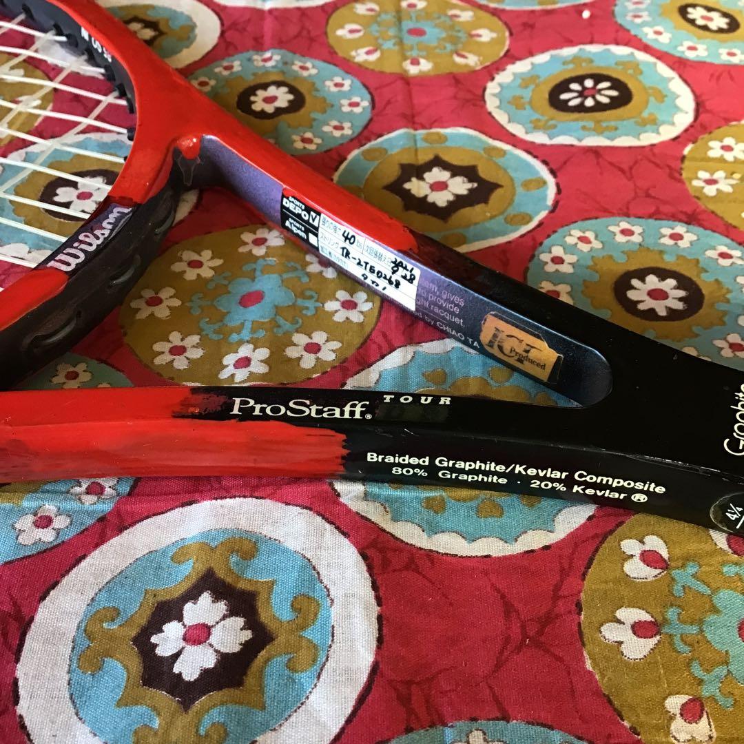 ラケット(硬式用) Wilson Graphite Kevlar ラケットMidsize85 2本