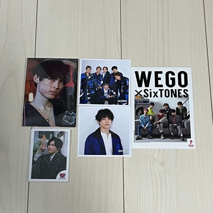 SixTONES 松村北斗 うちわ アクスタ 雑誌 エロハン 公式写真他