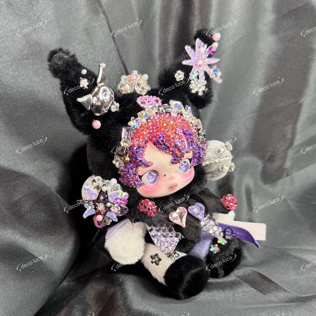 SKULLPANDA KUROMI スカルパンダ クロミ スワロフスキー デコ - メルカリ