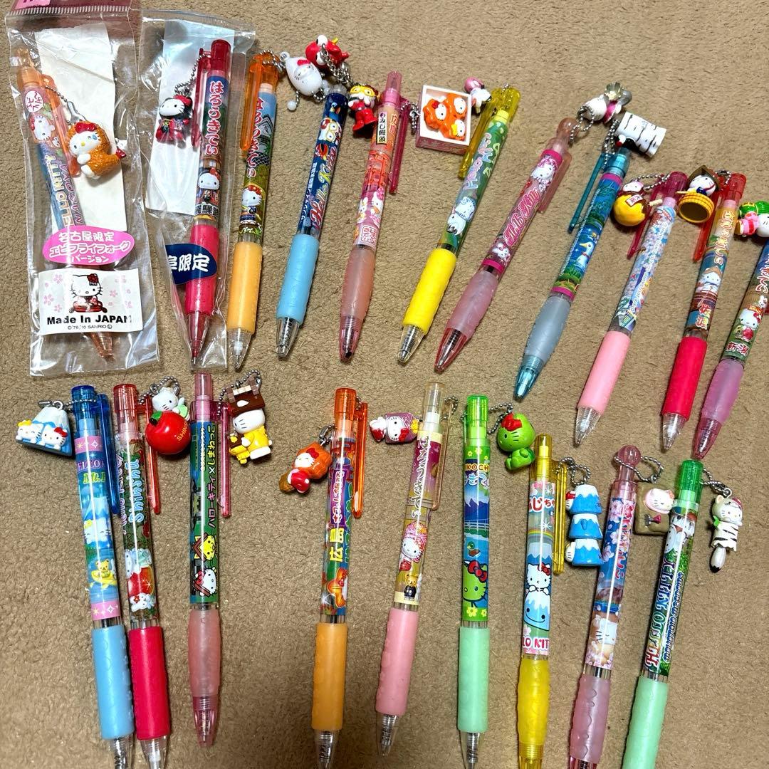 ご当地ハローキティボールペンシャーペン20本