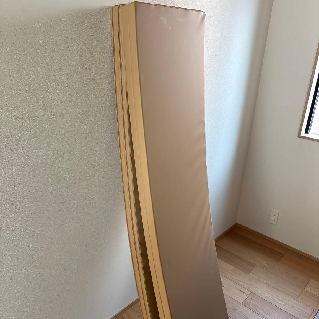 専用出品】OKUMA 折りたたみマットレス ベージュ