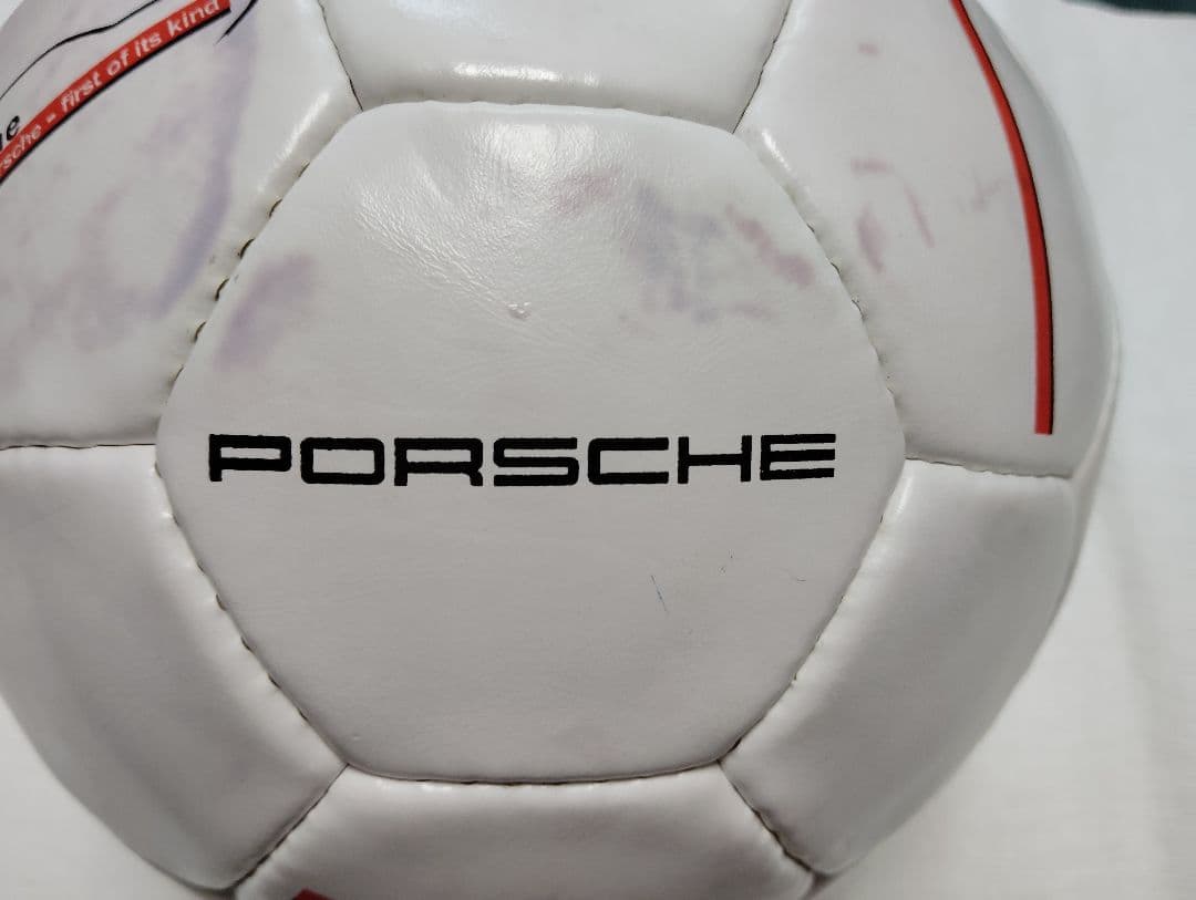 訳ありポルシェカイエンPorsche Cayenne サッカーボール未使用訳あり