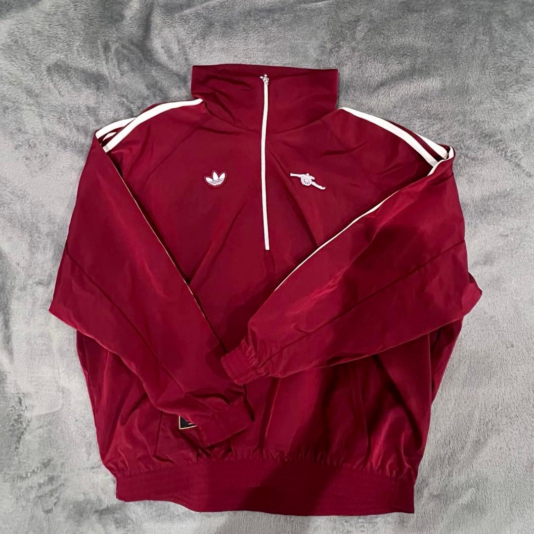 アーセナル25/26 Terrace Icons Half Zip Jacket adidas アーセナル 25/26 TERRACE ICON ハーフジップ ジャケット