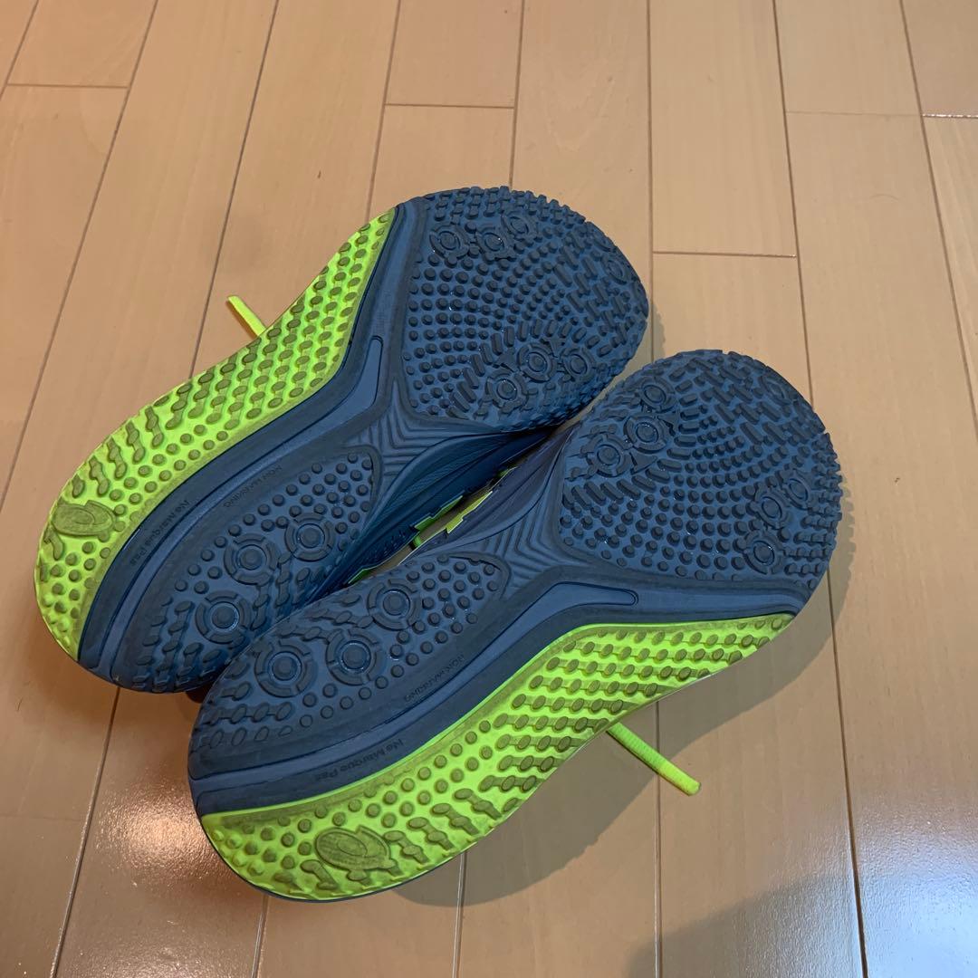 asics テニスシューズ 28.0cm グレー/ライムグリーン