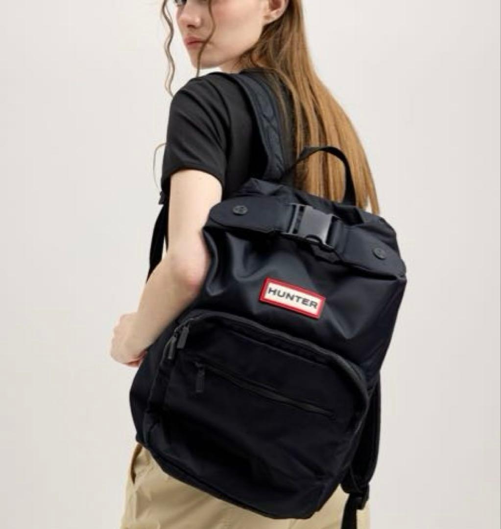 ＊新品未使用＊ HUNTER / バックパック HUNTER（ハンター） ナイロン パイオニア ミディアム トップクリップ