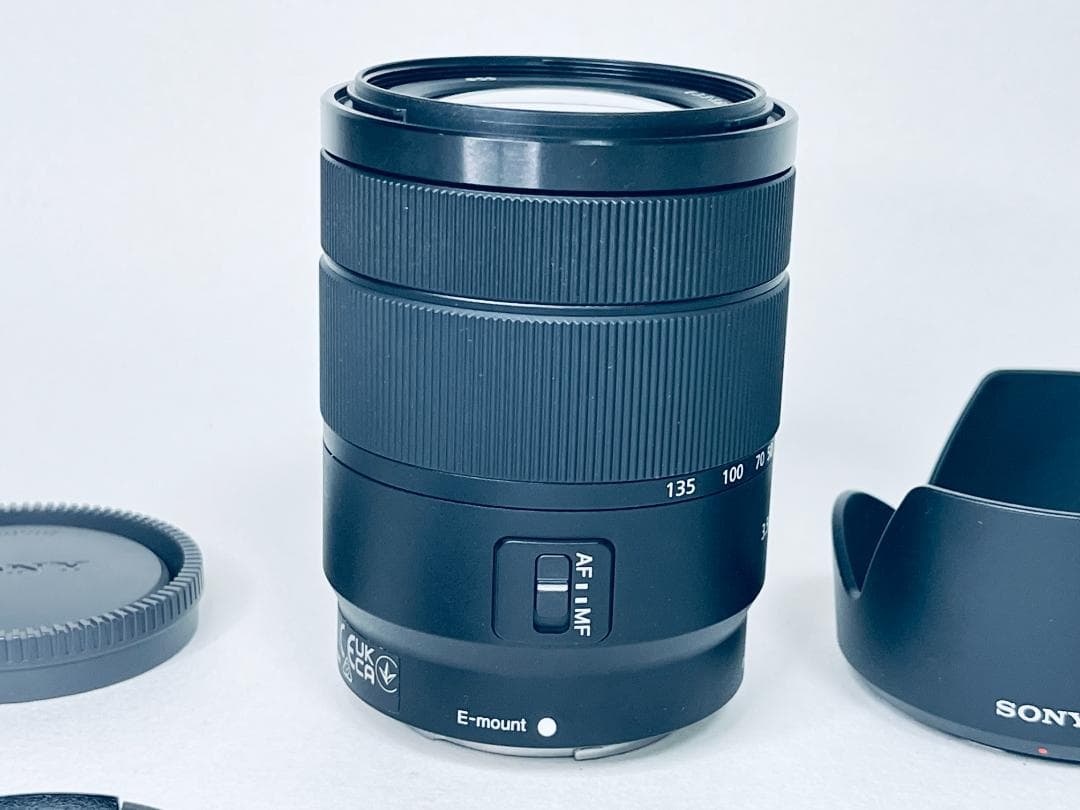 SONY E 18-135mm F3.5-5.6 OSS ズームレンズ 新品級