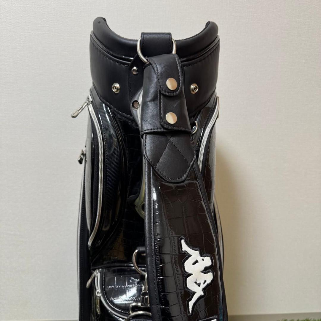 Kappa カッパ キャディバッグ ゴルフバッグ イタリア 3点式 革製