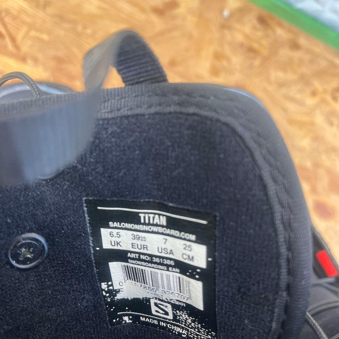 軽量！フィット感抜群！Salomon titan 25.0cm