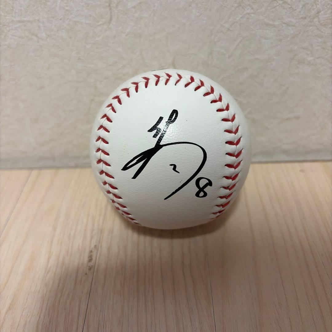 真*️様 佐藤輝明サインボール - メルカリ