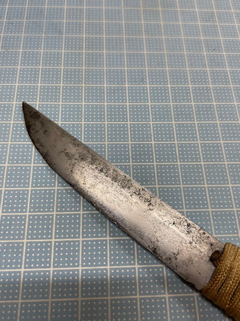 残欠 【m897 日本刀 骨董 アウトドア キャンプ 料理 ナイフ 】