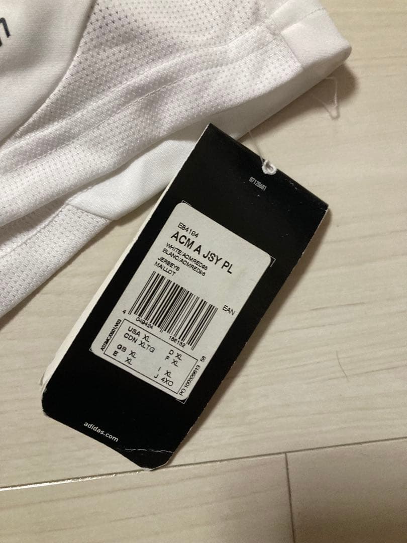 新品】ACミラン09-10アウェイ長袖支給品ユニフォーム80番