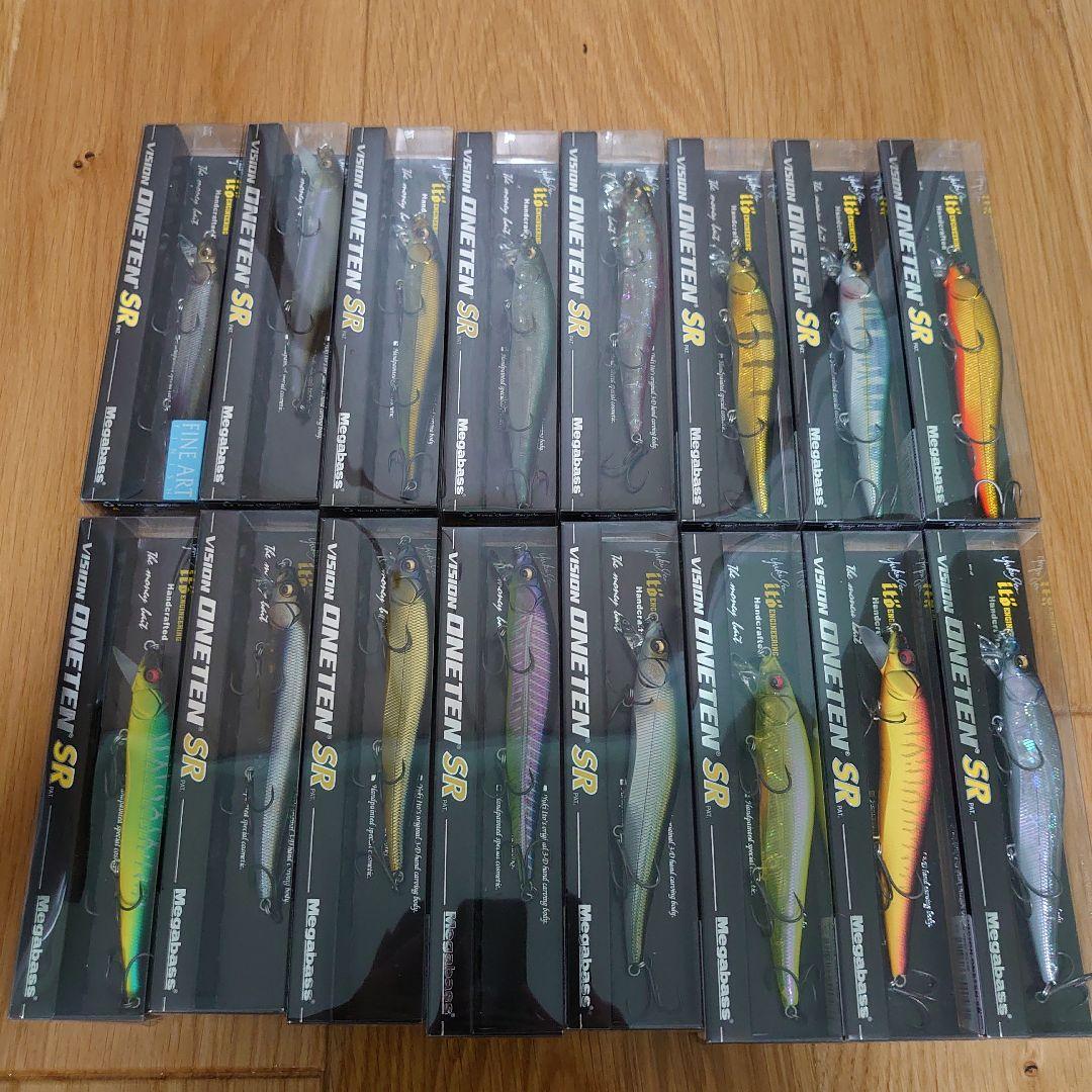 メガバス　ワンテンSR　16色セット　新品 Megabass（メガバス） ヴィジョン ワンテン SR Megabass VISION ONE