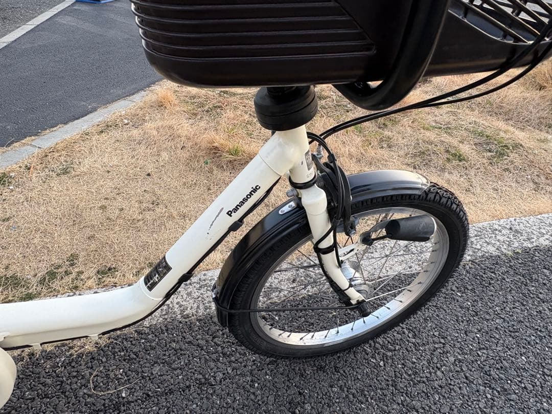 中古20㌅Panasonic電動アシスト自転車 12Ah4点灯 大阪 057 - メルカリ