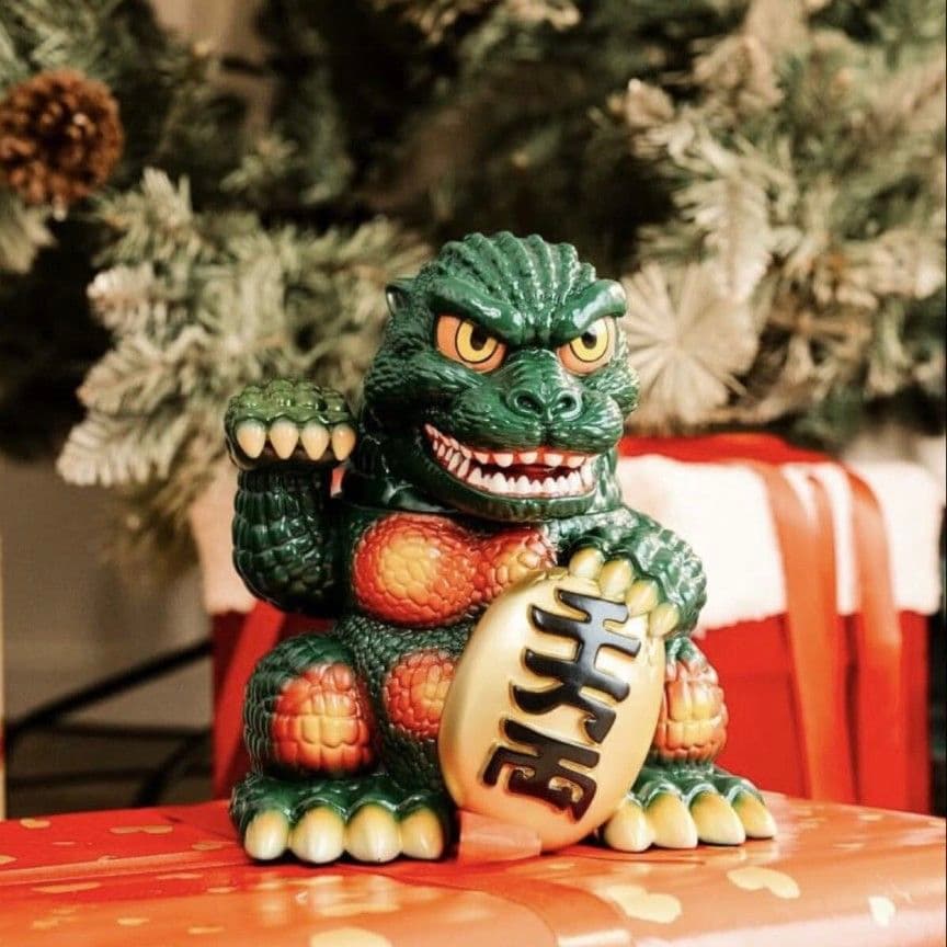 未来に帰る 招きゴジラ バーニングゴジラ 1995 ソフビ - メルカリ