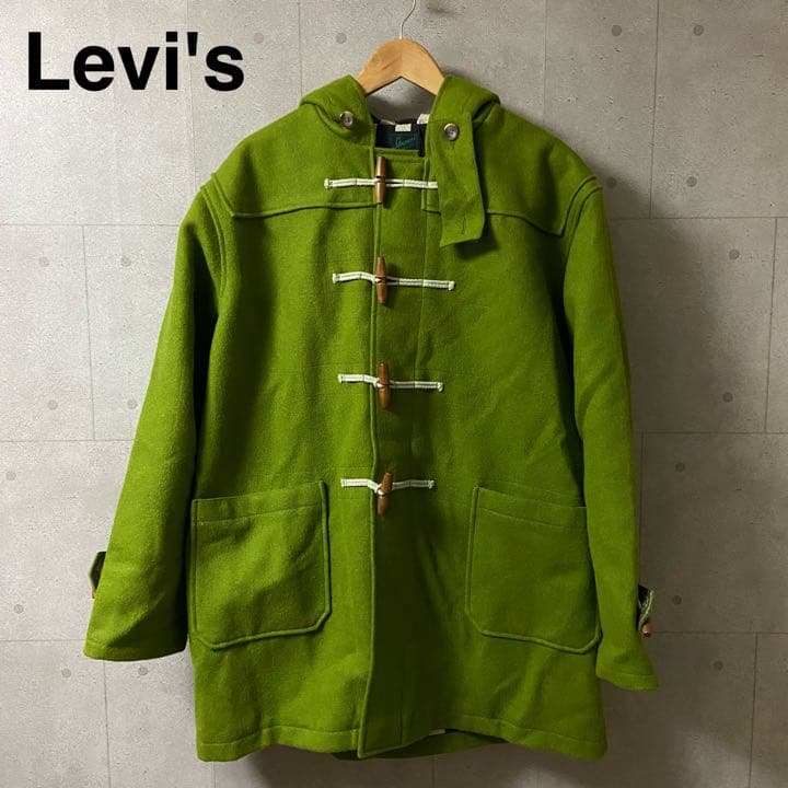 快適ファッション - Levis duffel coat calla green M ダッフルコート