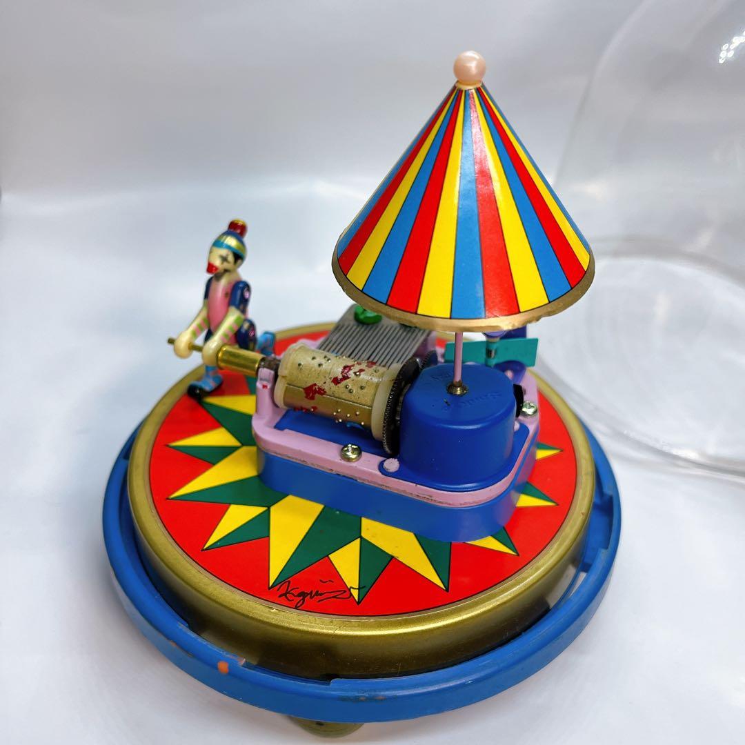 昭和レトロ むらいこうじ ピエロオルゴール ドーム型オルゴール - メルカリ