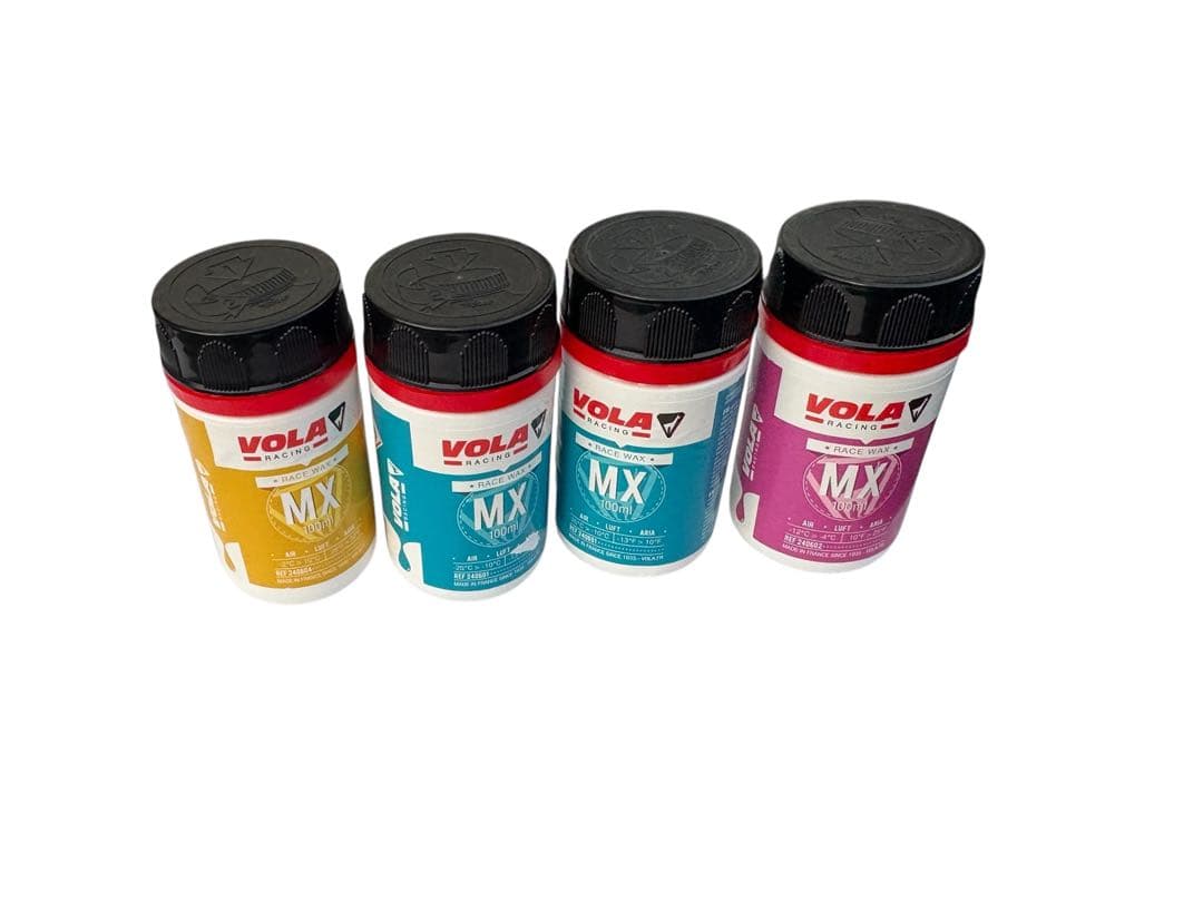 VOLA スノーボードワックス 4色セット VOLA スノーボードワックス 4色セット 楽天市場】VOLA ボラ MX NO