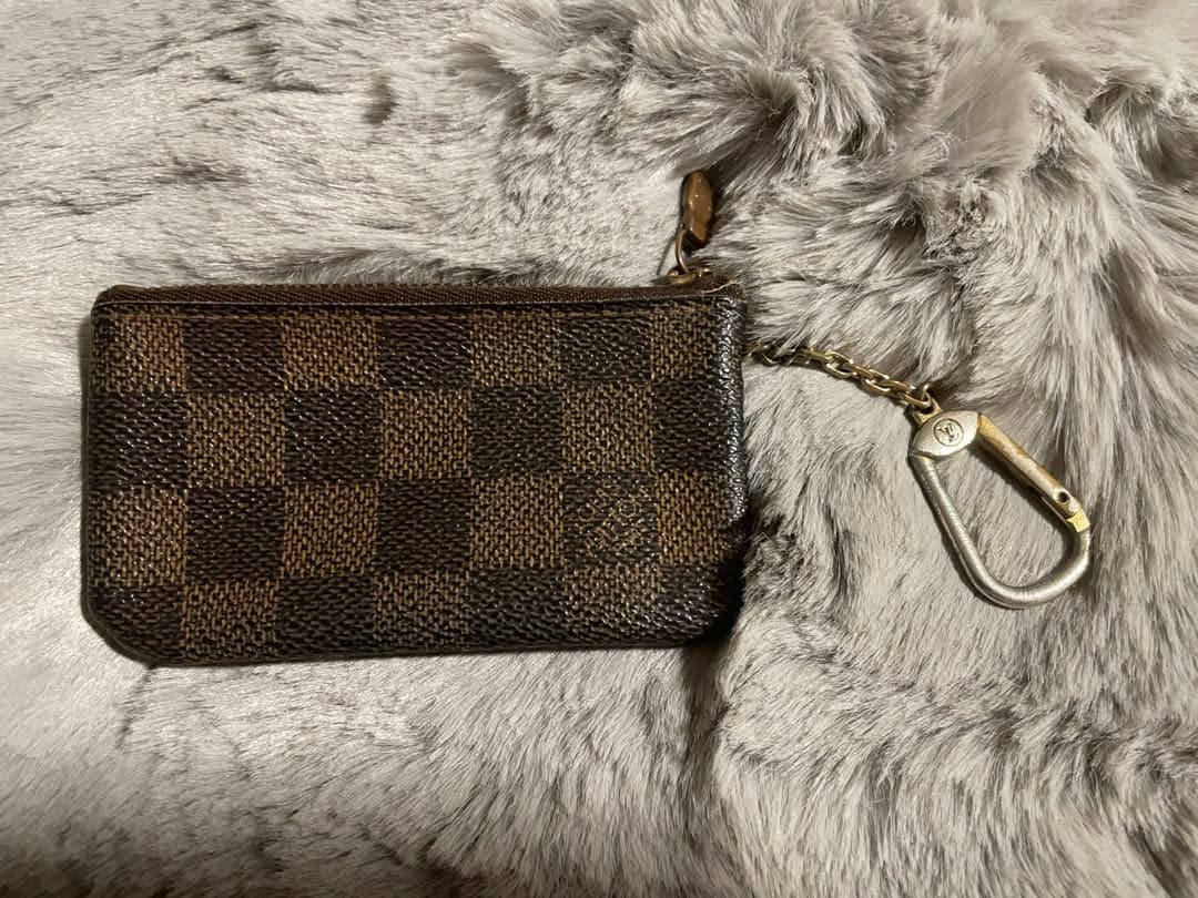 【美品】ルイヴィトン ダミエ ポシェット・クレ ケース N62658 楽天市場】ルイヴィトン コインケース キーケース ダミエ ポシェット