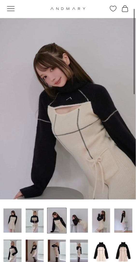 卸売 通販ファッション - andmary milo mini dress