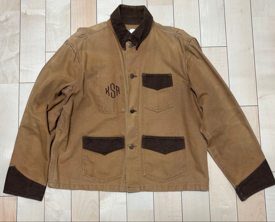 Carhartt 短丈ワークジャケット　コーデュロイ襟・袖　企業ロゴ 楽天市場】Carhartt(カーハート)デトロイトジャケット コットンダック