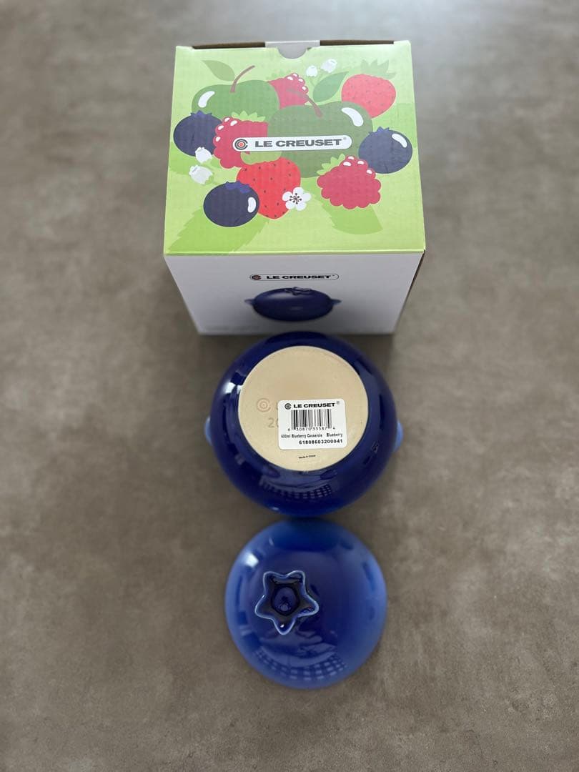 即日発送 無断転載NG レア 新品 ル・クルーゼ ミニ・ブルーベリー 小物