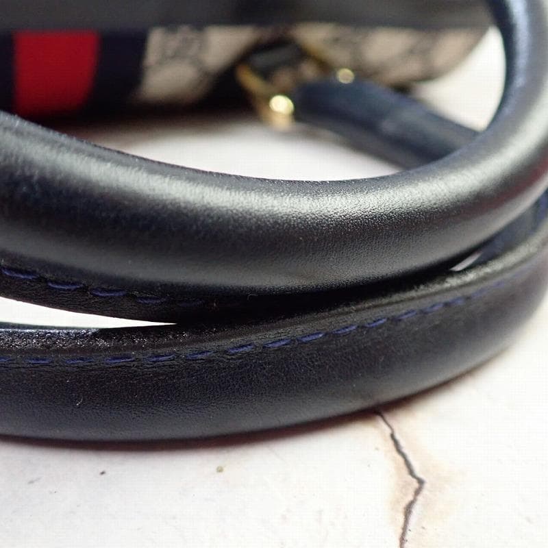 芽衣子 様RU-6282 オールドグッチ シェリーライン ミニボストン - メルカリ