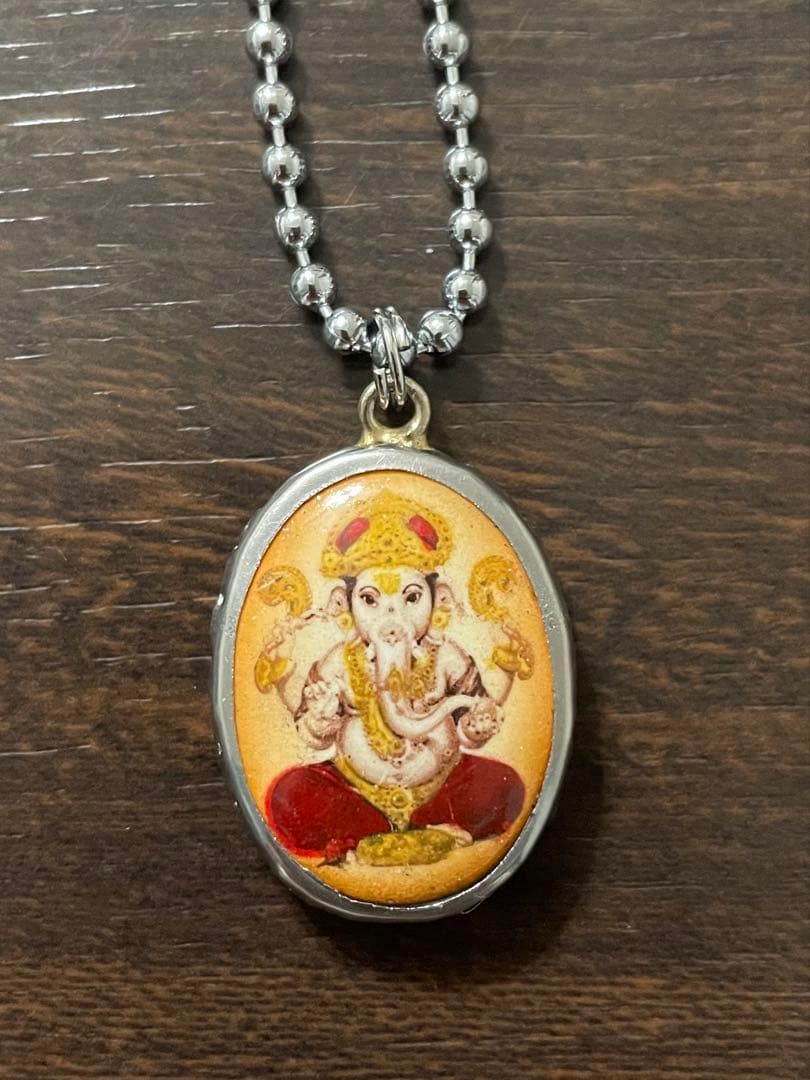ネックレス ペンダント ガネーシャ ヒンドゥー教 アクセサリー オーム