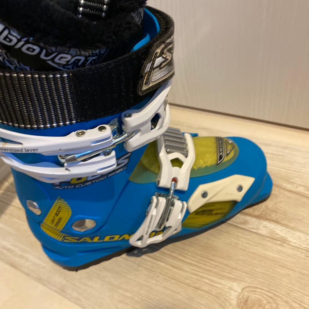 【23.5cm】 SALOMONサロモン スキーブーツ ジュニア