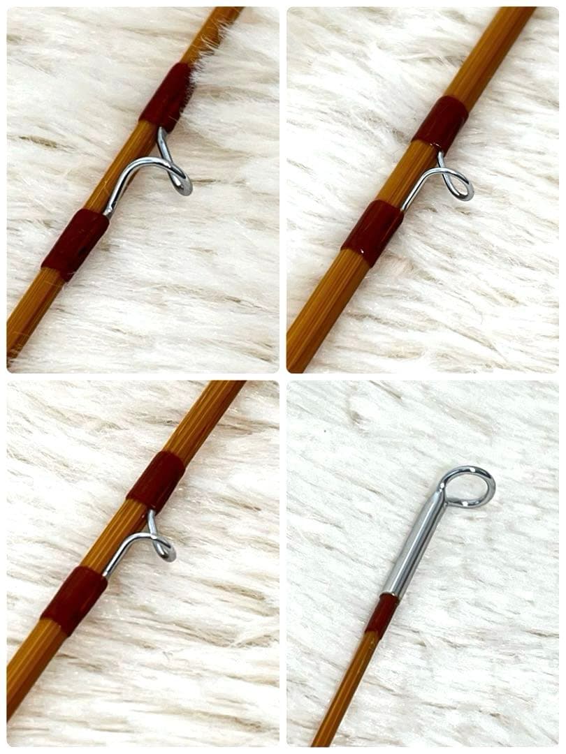 超希少!】 クリハラロッドクラフト フライロッド バンブーロッド K-203