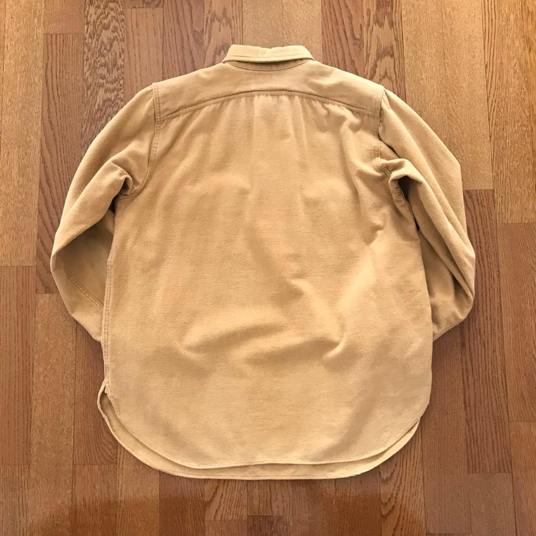 40s big yank ハーフジップ ワークシャツ - メルカリ