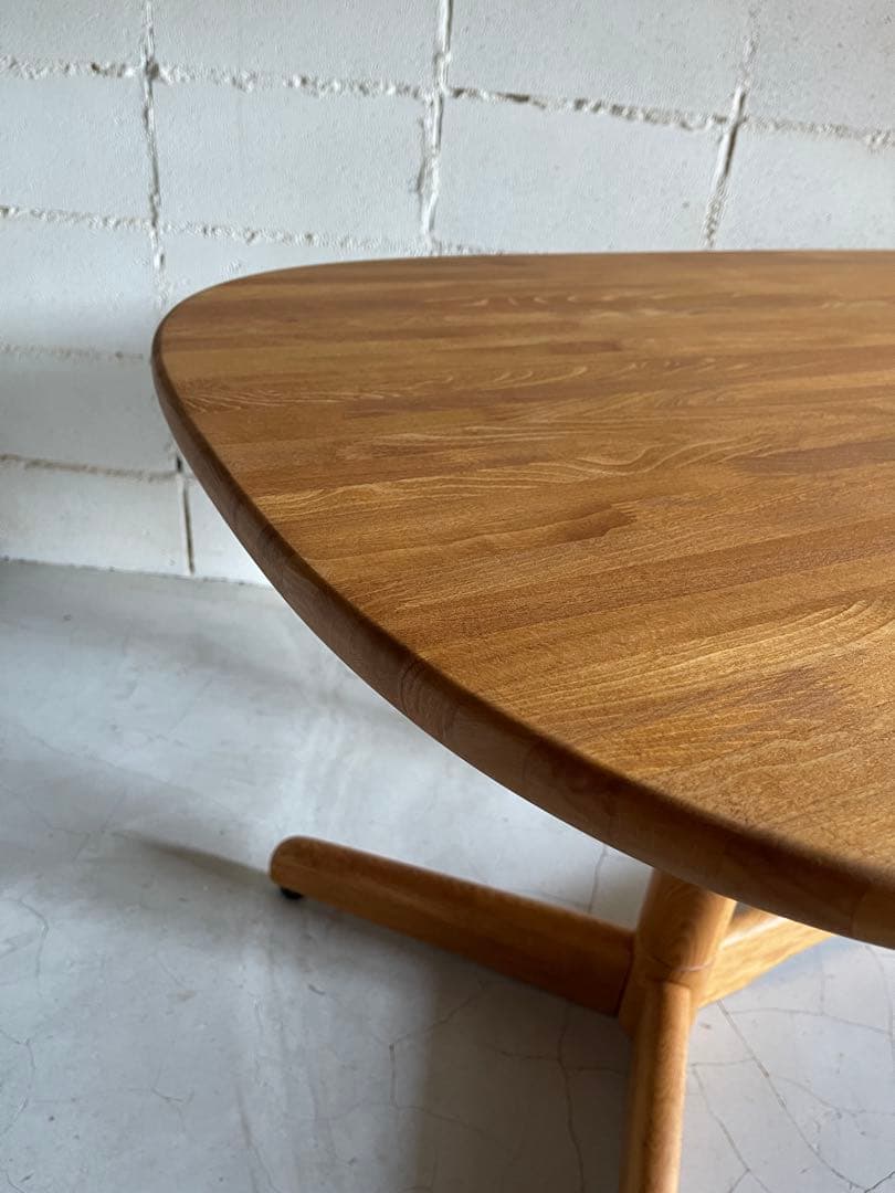 飛騨産業 オールドキツツキマーク ダイニングテーブル オーク材無垢