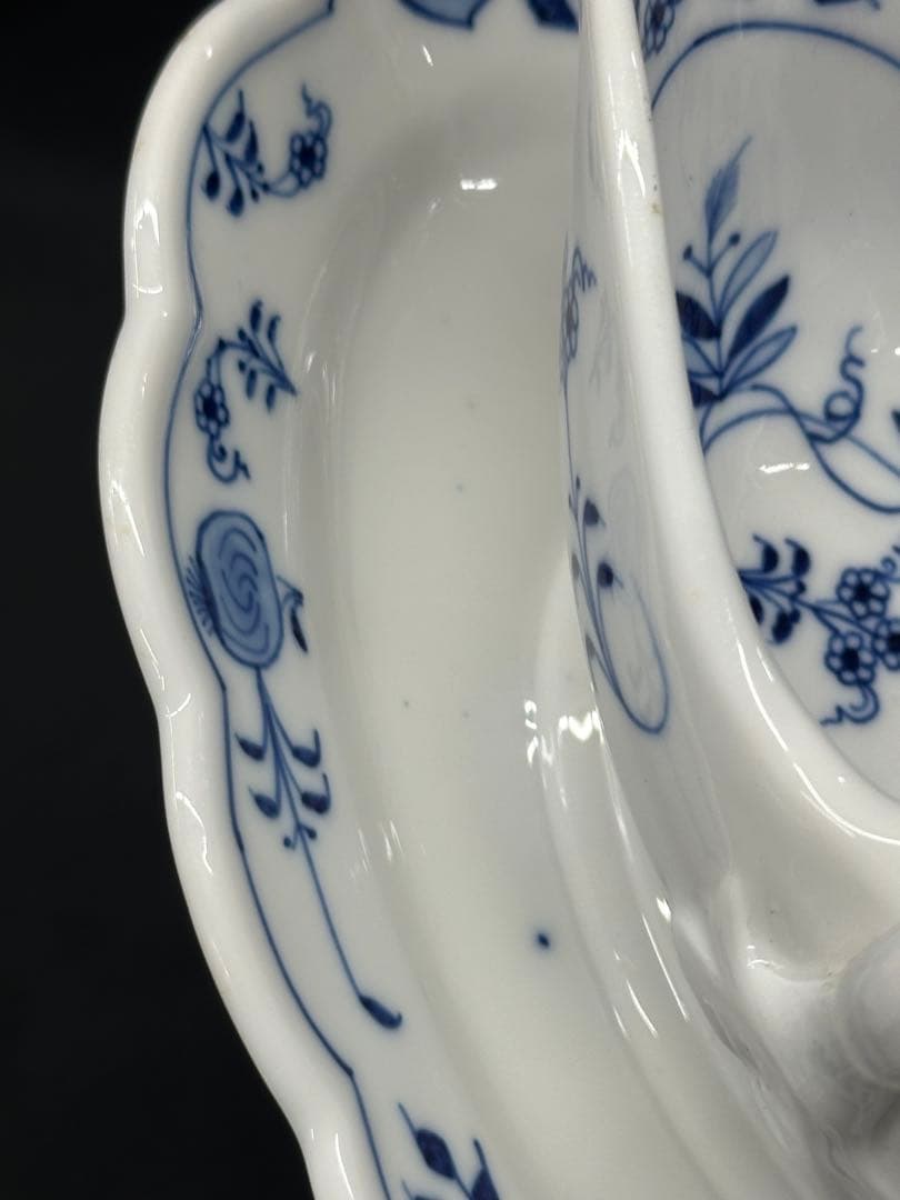 USED】meissen ブルーオニオン グレイビーボート ソーシエール - メルカリ