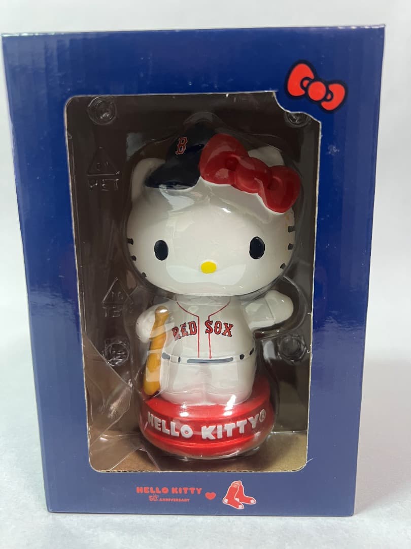 ハローキティ×Boston Red Sox 50周年記念 マスコット人形 ハローキティ×Boston Red Sox 50周年記念 マスコット人形 ハローキティ
