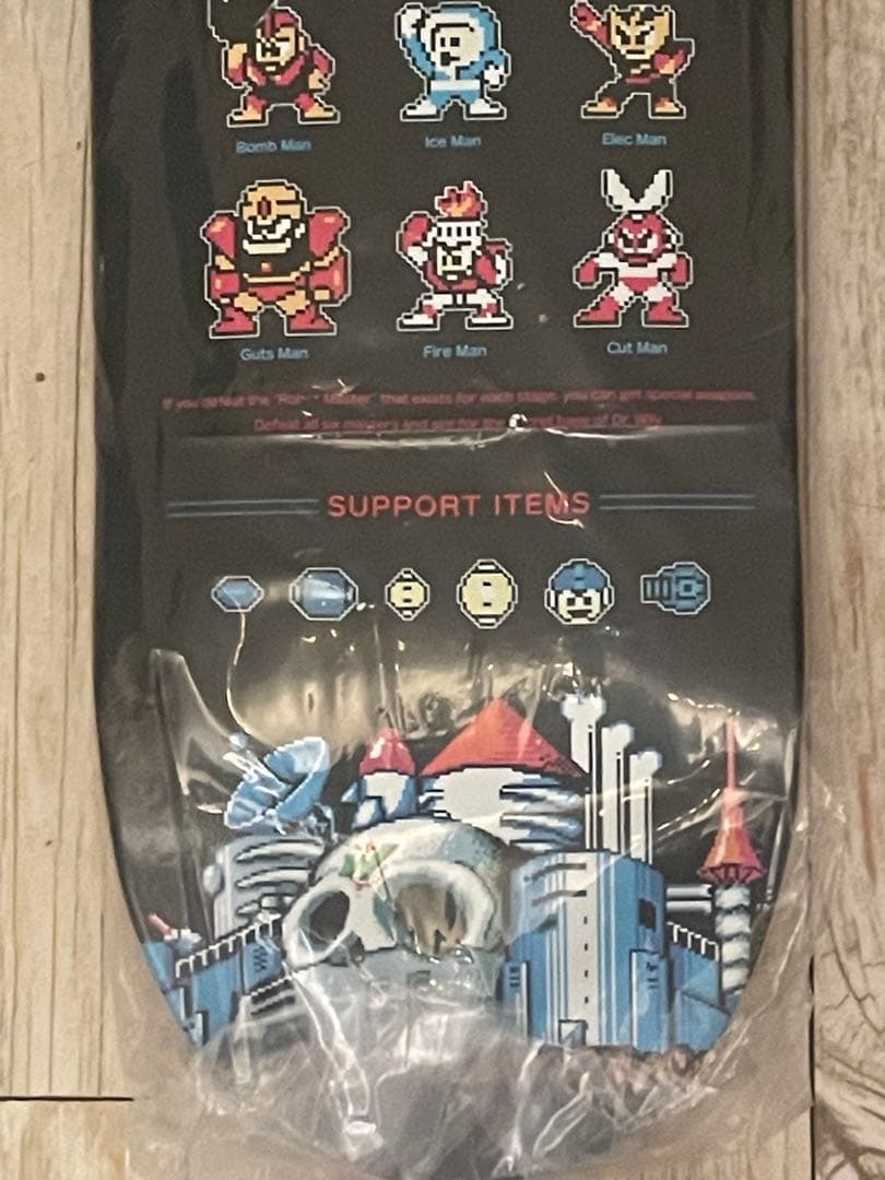 未使用品 スケートボード ロックマン MEGA MAN skateboard - メルカリ
