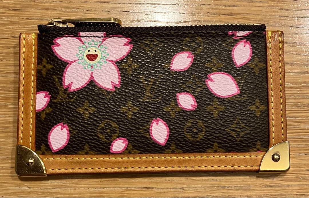 超美品❗️ルイヴィトン モノグラムチェリーブロッサム　ポシェットクレ　村上隆 LOUIS VUITTON】【村上隆】ルイヴィトン『モノグラム チェリー
