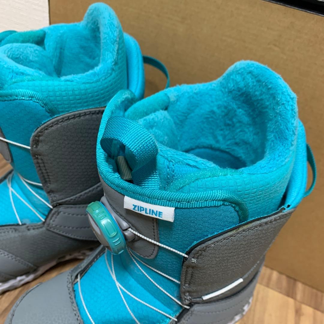 BURTON ZIPLINE BOA 22.0cm (バートン キッズ用ブーツ)