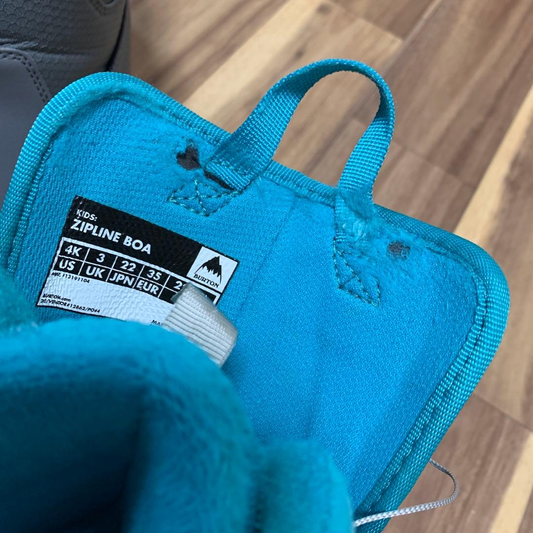 BURTON ZIPLINE BOA 22.0cm (バートン キッズ用ブーツ)