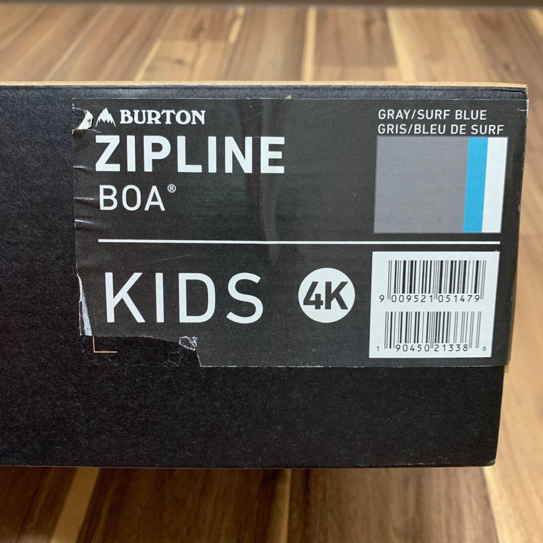 BURTON ZIPLINE BOA 22.0cm (バートン キッズ用ブーツ)